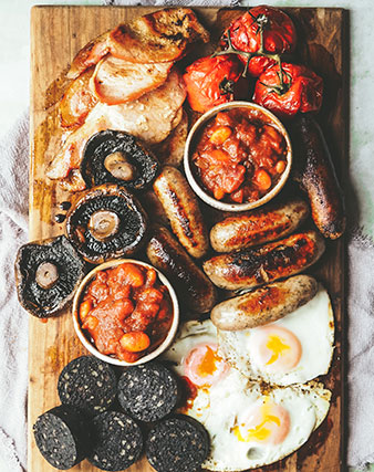 Fodder Farm Shop & Cafe Full Yorkshire Breakfast recipe