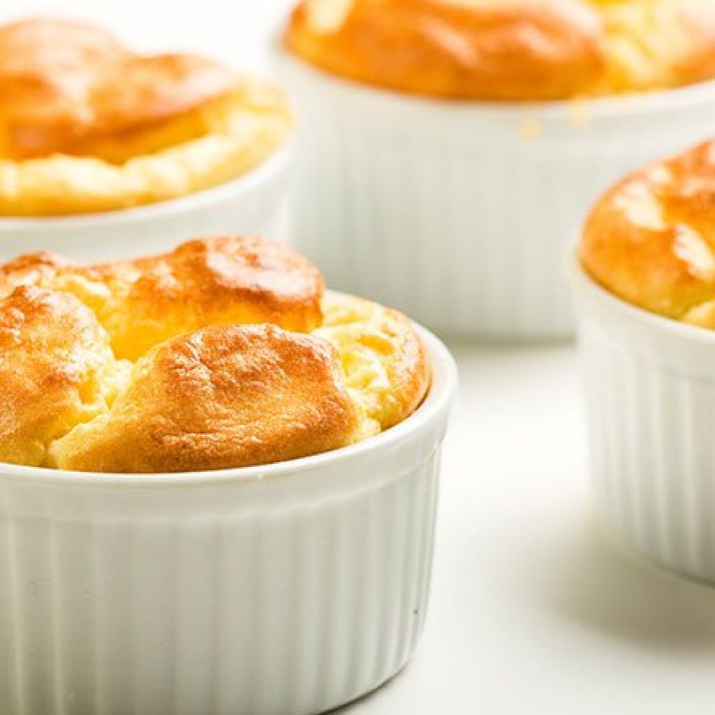 Twice-Bakes Blue Cheese Souffle - Yorkshire Food Recipes