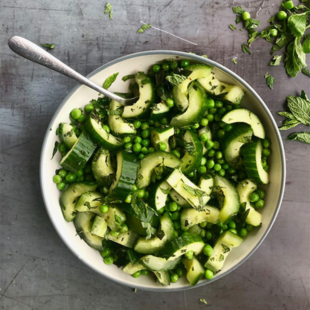 cucumber-pea-and-mint-salad