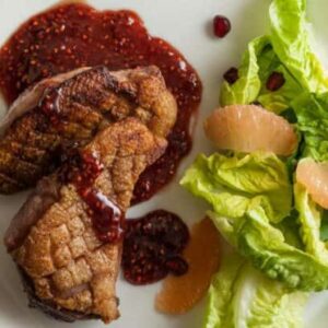 pan-roasted-duck-breast-with-raspberry-sauce