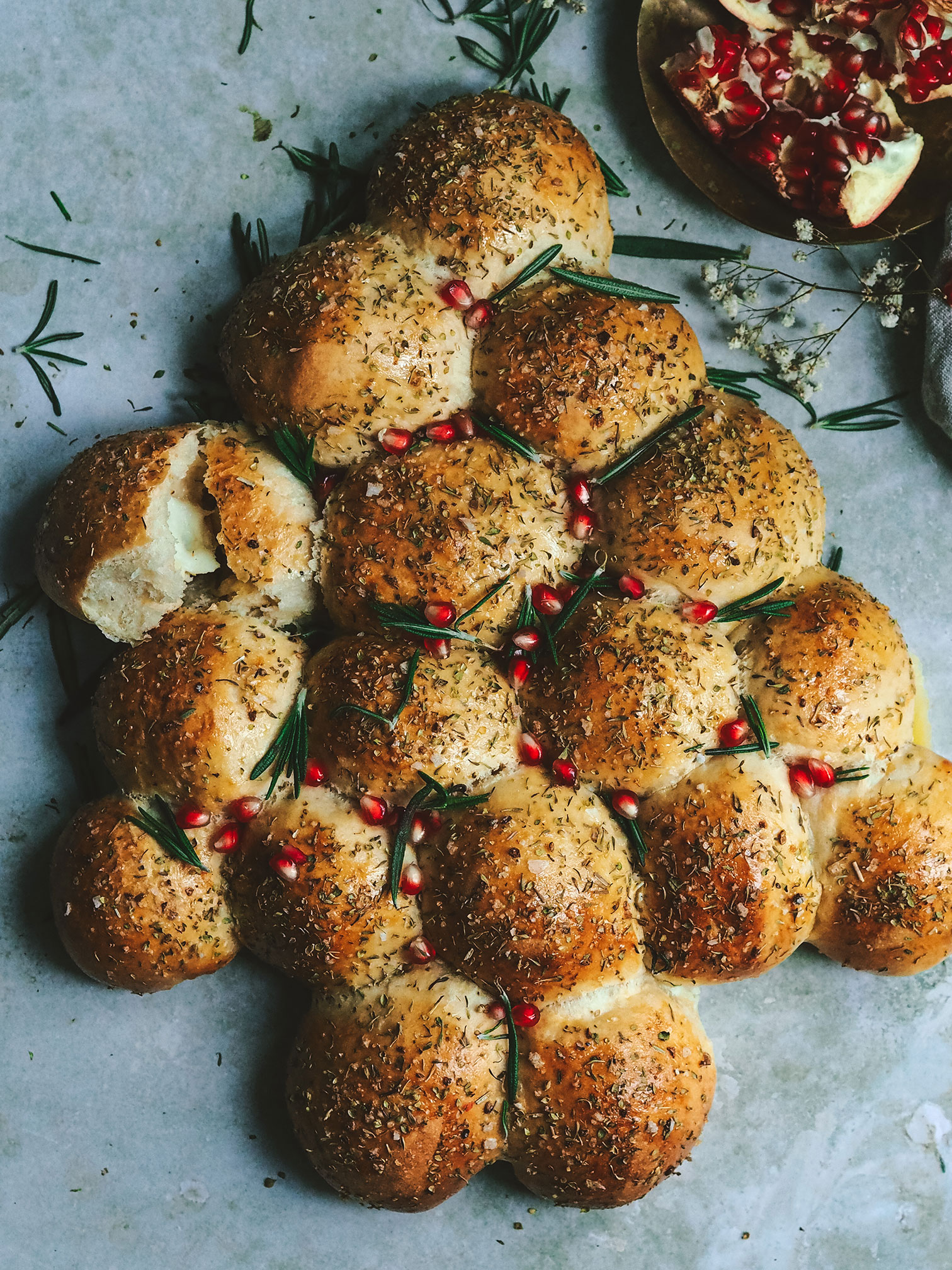 Fodder Farm Shop & Cafe Christmas tree bread recipe