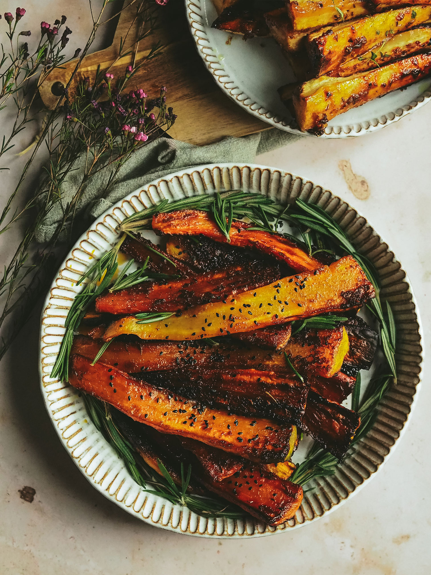 Fodder Farm Shop & Cafe honeyed carrots and parsnips recipe