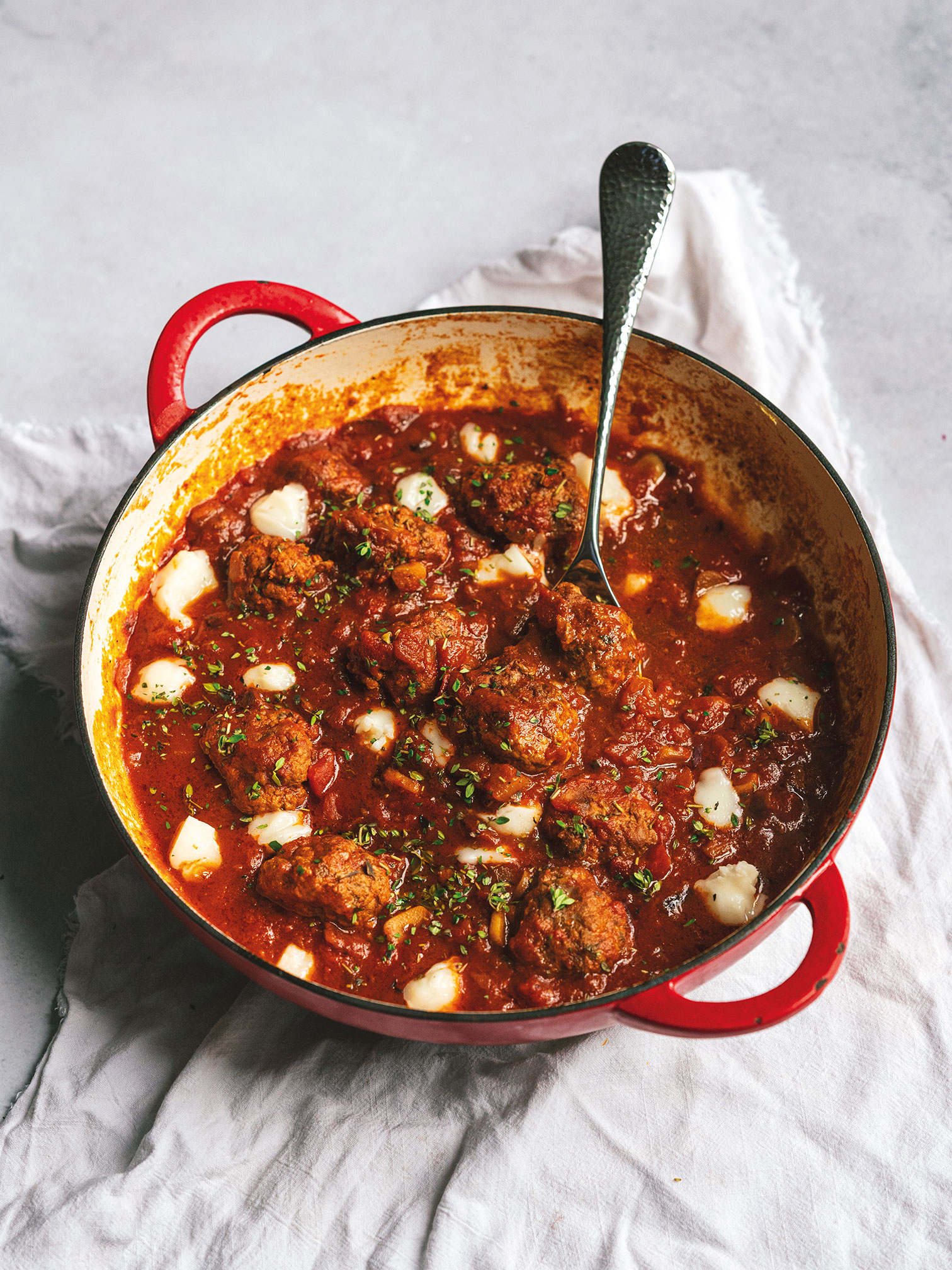 Spiced Lamb Meatballs in a Smoky Shallot and Tomato Sauce Recipe from Fodder Farm Shop