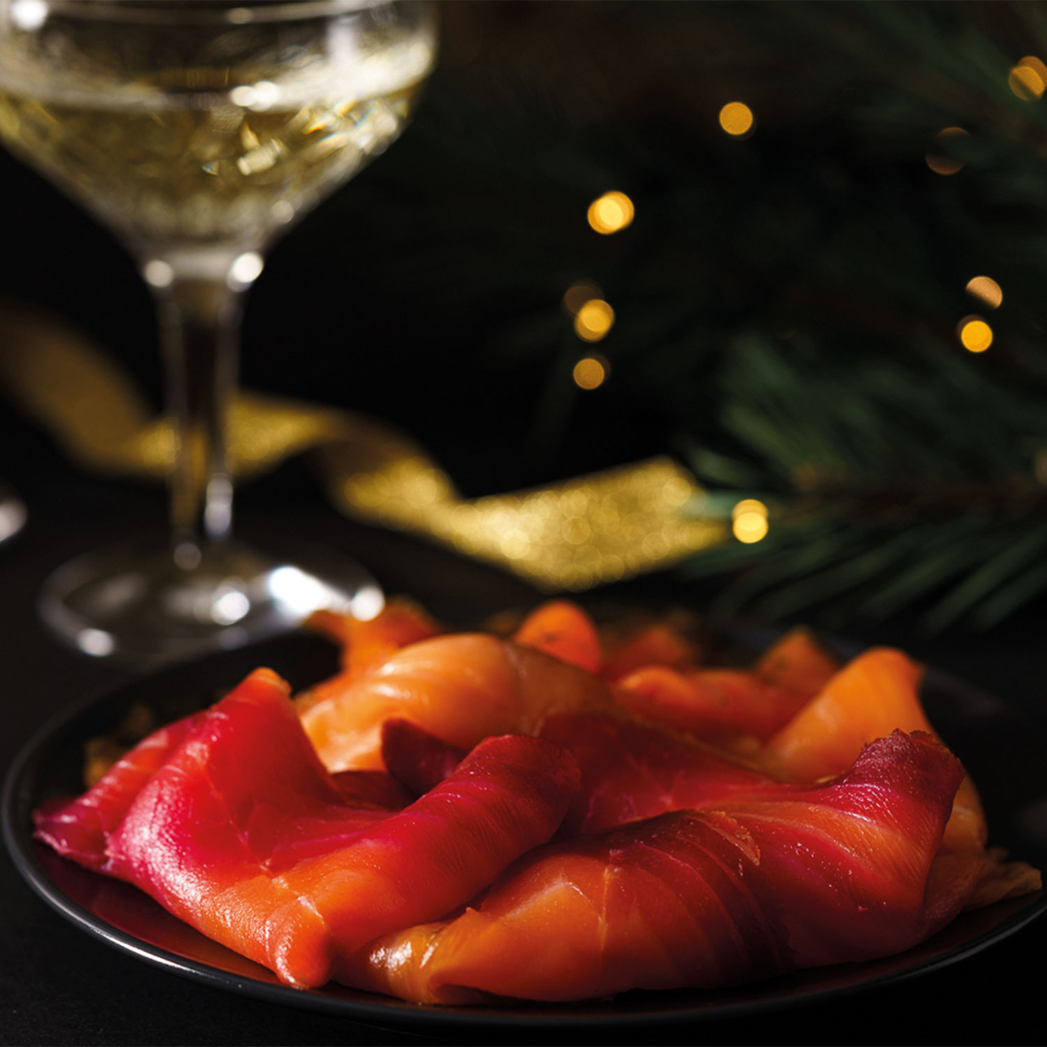 Beetroot Cured Smoked Salmon
