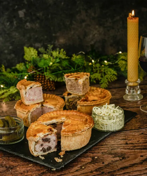 Pies and Quiches for Christmas from Fodder Farm Shop